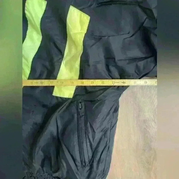 Vintage 80’s Green Mountain Color Block Ski Jacket Women’s L Neon Rave Coat - Picture 8 of 10